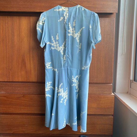 Realisation Par Luella blue wildflower dress size small SOLD OUT MSRP $190 - Picture 3 of 8
